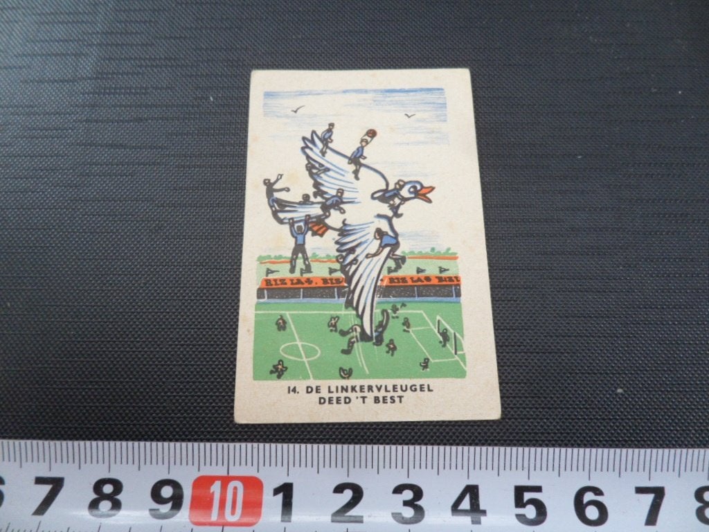 sticker plaatje strip voetbal spreekwoord RIZLA #14, Ophalen of Verzenden, Zo goed als nieuw