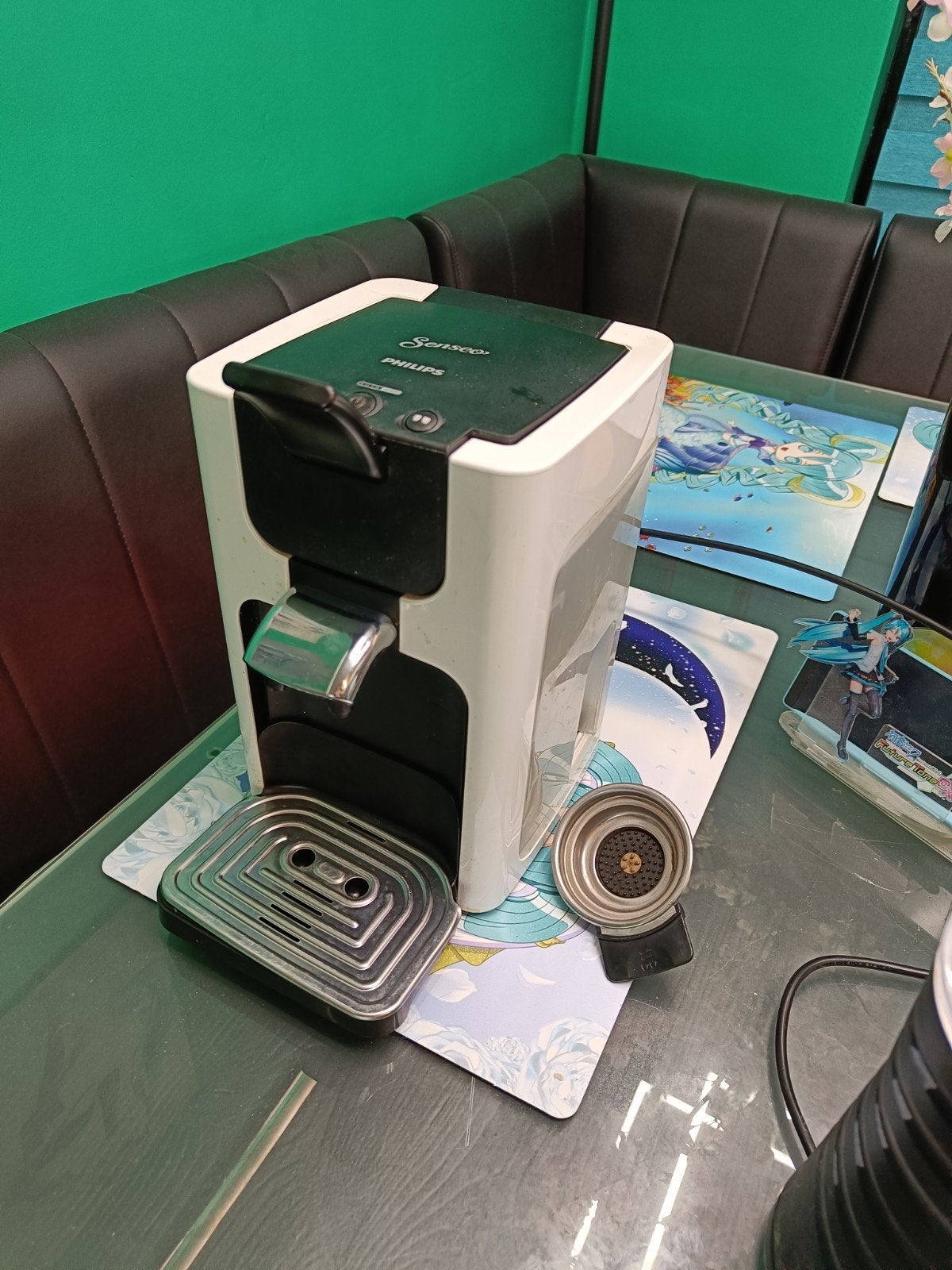 Philips Senseo koffiezetapparaat - Wit, Ophalen, Gebruikt, Koffiemachine, 2 tot 4 kopjes