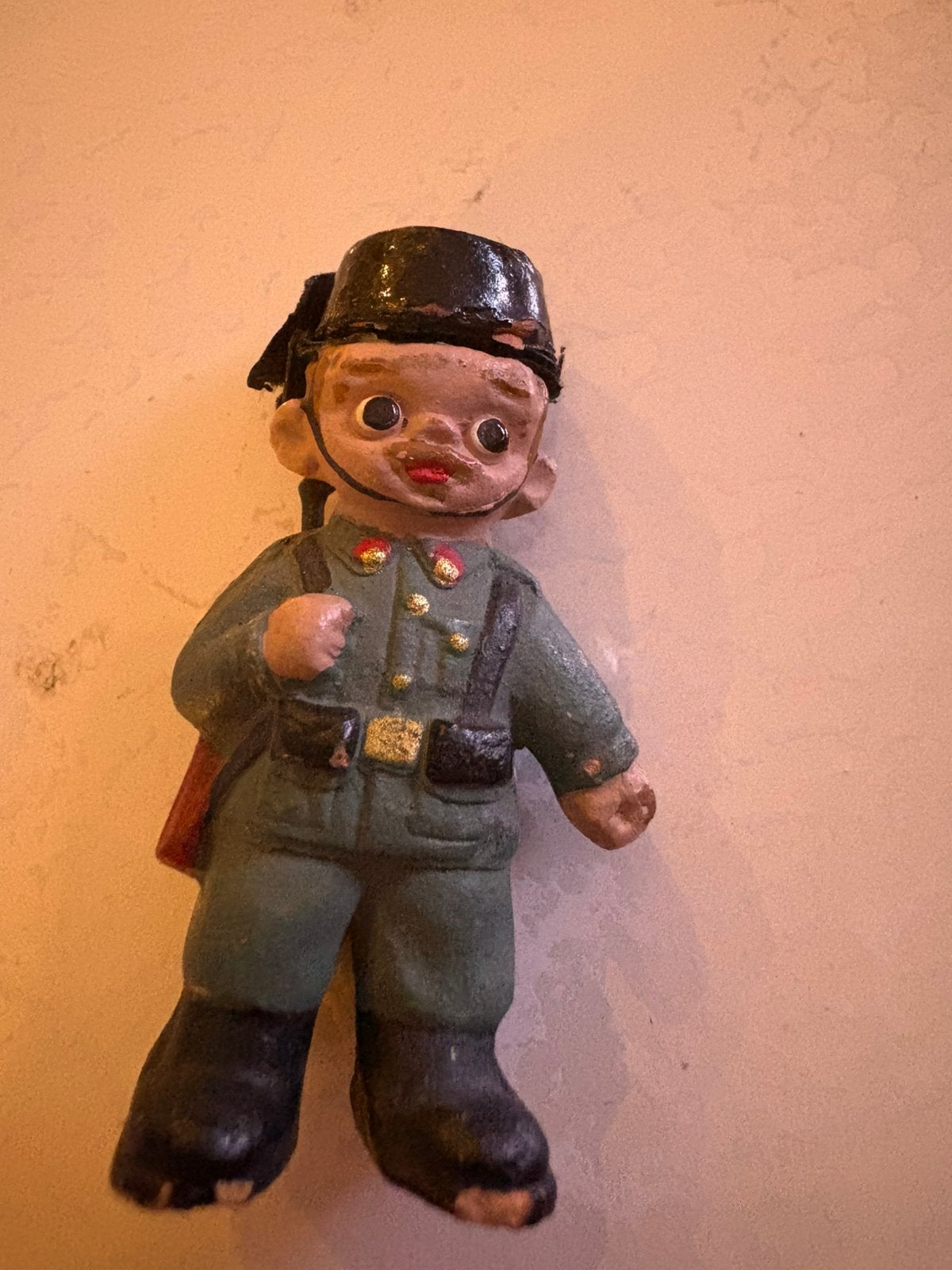 vintage poppetje jaren 70, Ophalen of Verzenden, Gebruikt