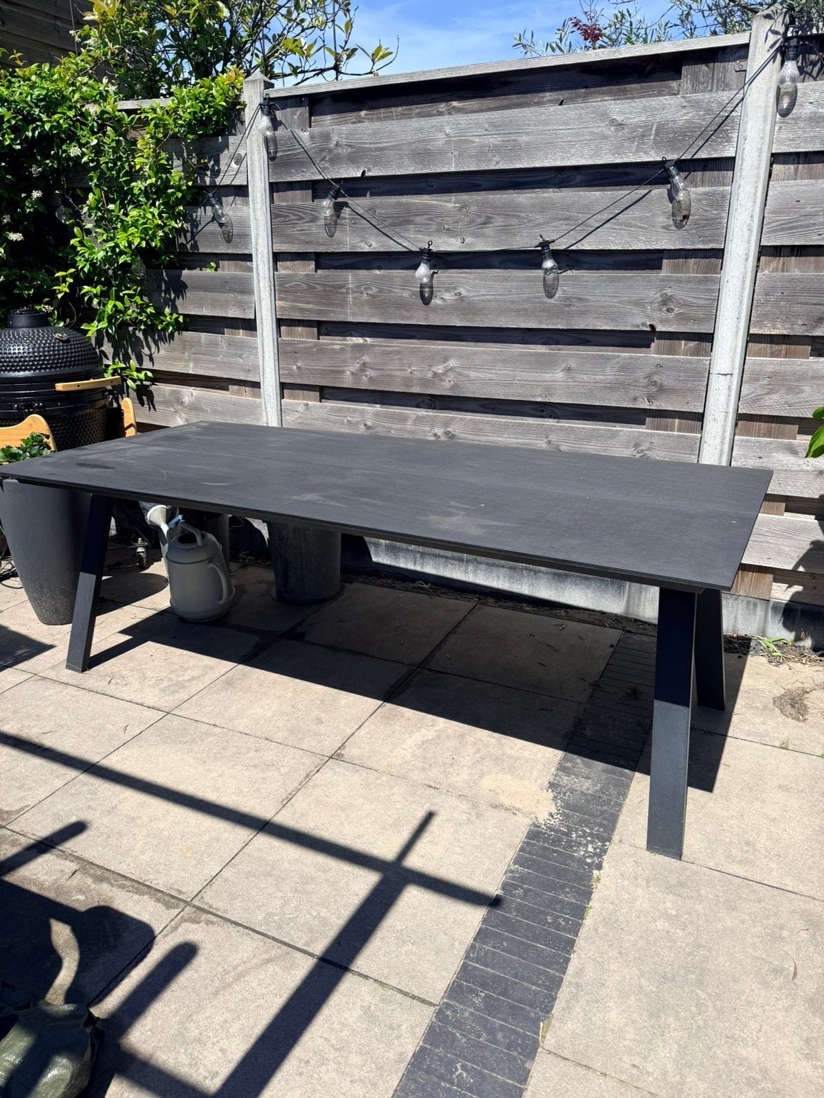 Tuintafel, Ophalen, Gebruikt, Rechthoekig, Kunststof