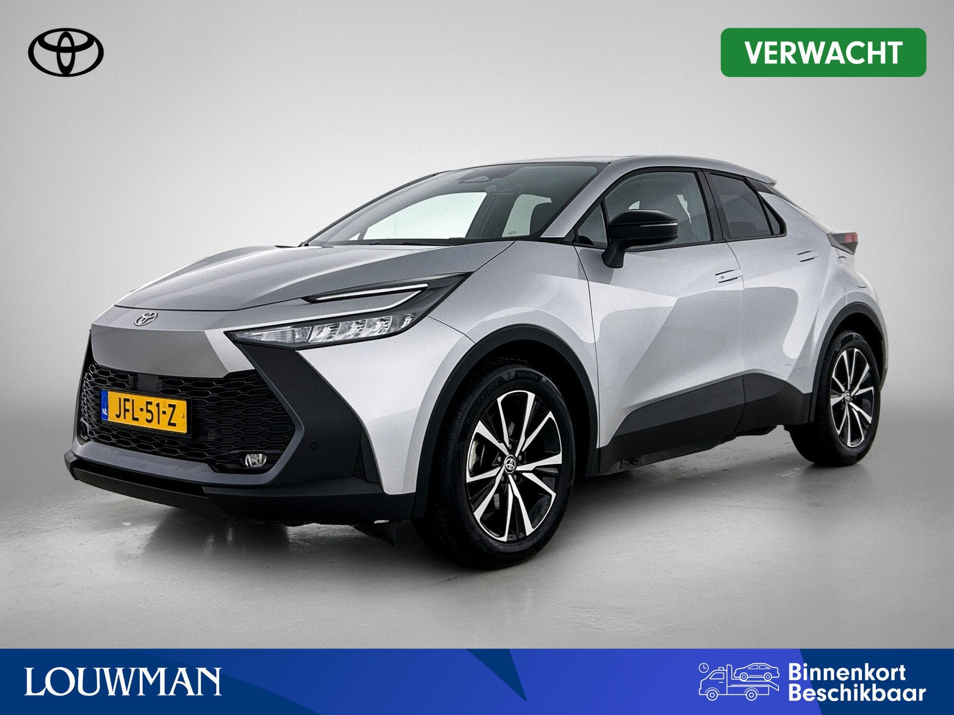 Toyota C-HR 2.0 Plug-in Hybrid 220 Dynamic | BTW voertuig |, Stof, 4 cilinders, Bedrijf, Hybride Elektrisch/Benzine