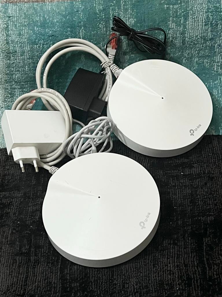 TP-Link Deco M9 Plus AC2200 Smart Home Mesh Wi-Fi Systeem, Computers en Software, WiFi-versterkers, Ophalen of Verzenden, Zo goed als nieuw