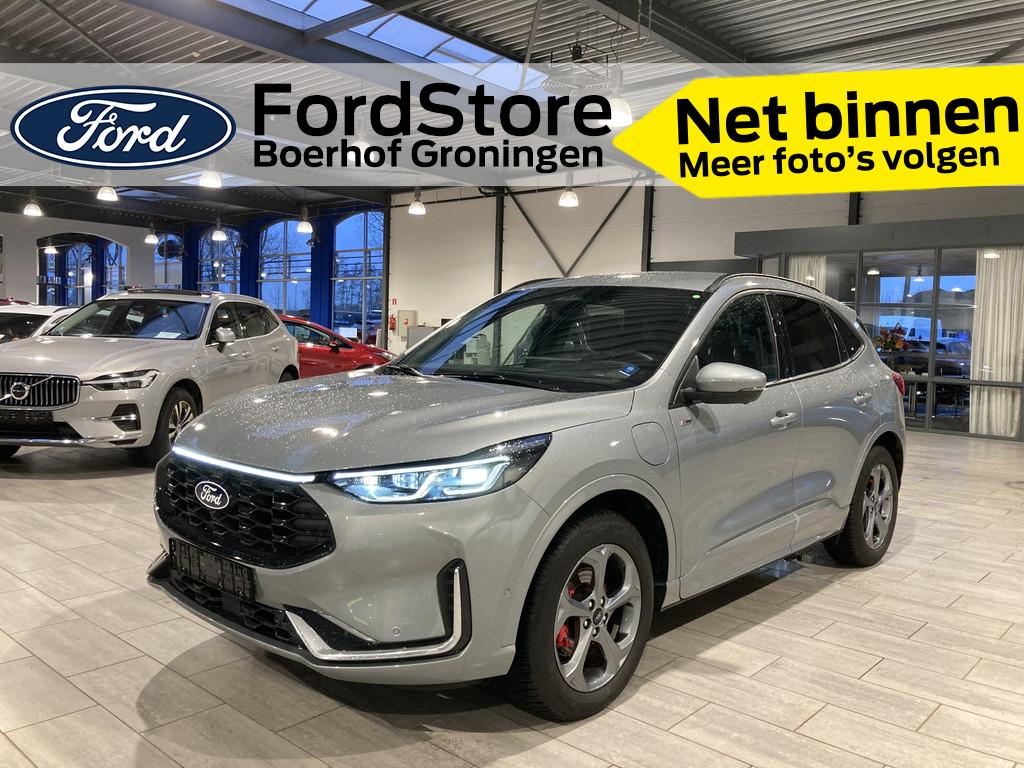 Ford Kuga 2.5 PHEV 243 pk ST-Line X I AGR stoelen | Adapt Cr, 12 maanden, 14 kWh, Gebruikt, Zwart