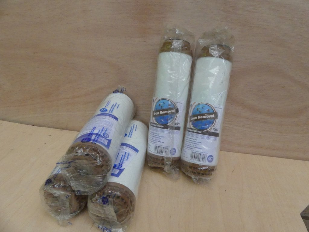 ontijzering filters, Iron removal, waterfilters, 10 inch, Ophalen of Verzenden, Nieuw