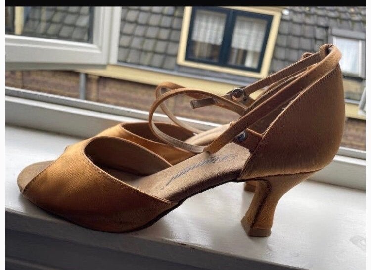 Diamant tangoschoenen - Zo goed als nieuw, Ophalen of Verzenden, Zo goed als nieuw