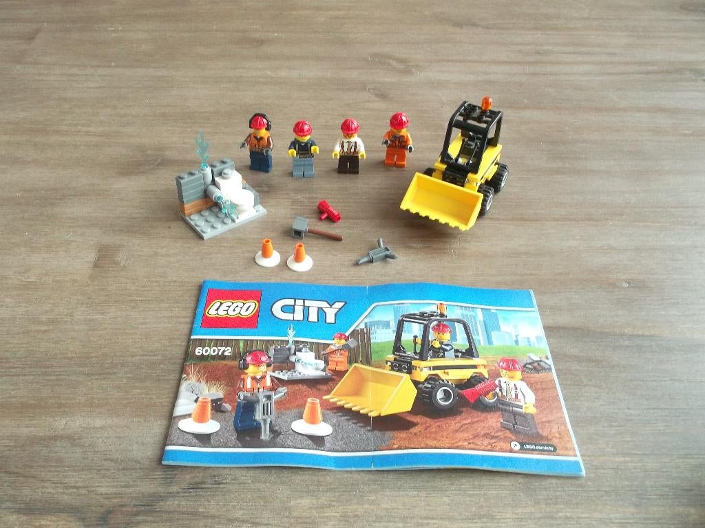 lego 60072 demolition starter set (2015), Ophalen of Verzenden, Gebruikt, Complete set, Lego