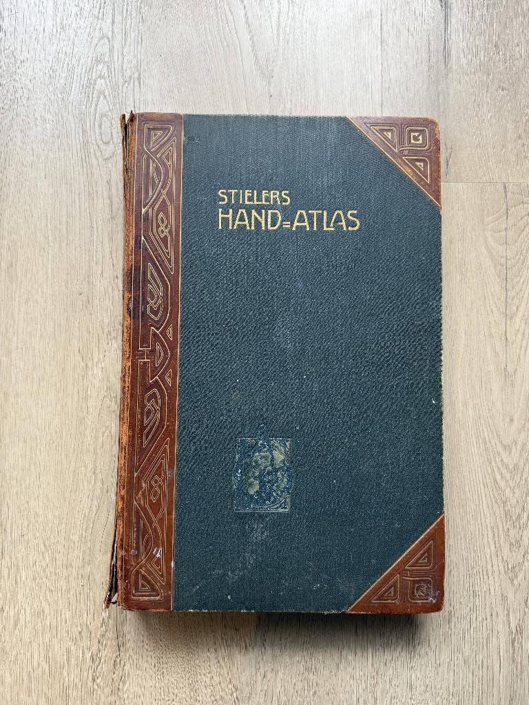 Stieler, Stielers Hand-Atlas, Boeken, Ophalen, Gelezen, Europa
