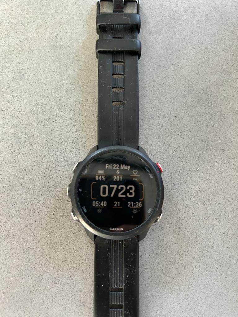 Garmin Forerunner 245 Music, Sieraden, Tassen en Uiterlijk, Sporthorloges, Conditie, Zwart, Ophalen of Verzenden, Zo goed als nieuw