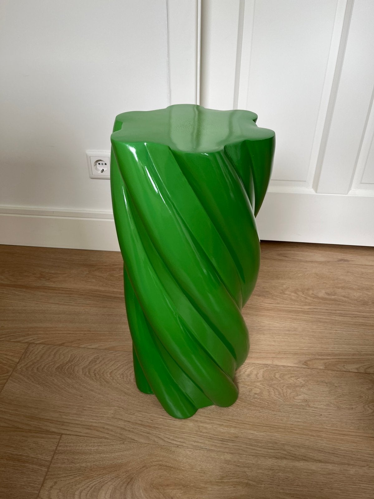 Bijzettafel marshmallow &Klevering groen, Minder dan 55 cm, Gebruikt, Rond, Ophalen