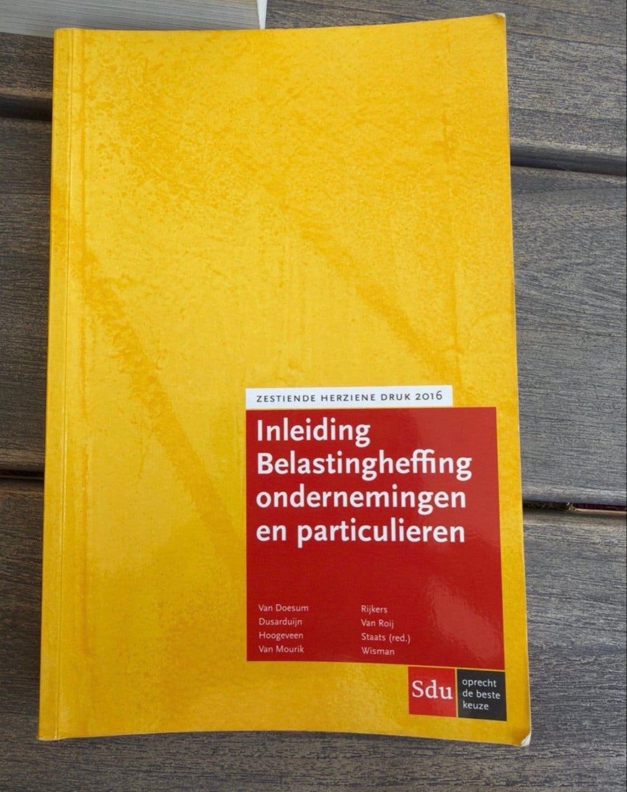 Inleiding Belastingheffing Ondernemingen en Particulieren, Ophalen of Verzenden, Gamma, Gelezen, HBO