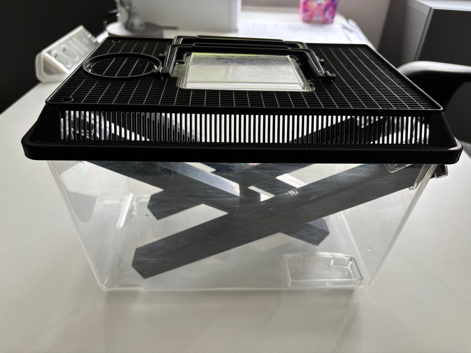 Exo krekelhouder met doseerbuizen en ventilatiedeksel large, Ophalen of Verzenden, Zo goed als nieuw, Overige typen