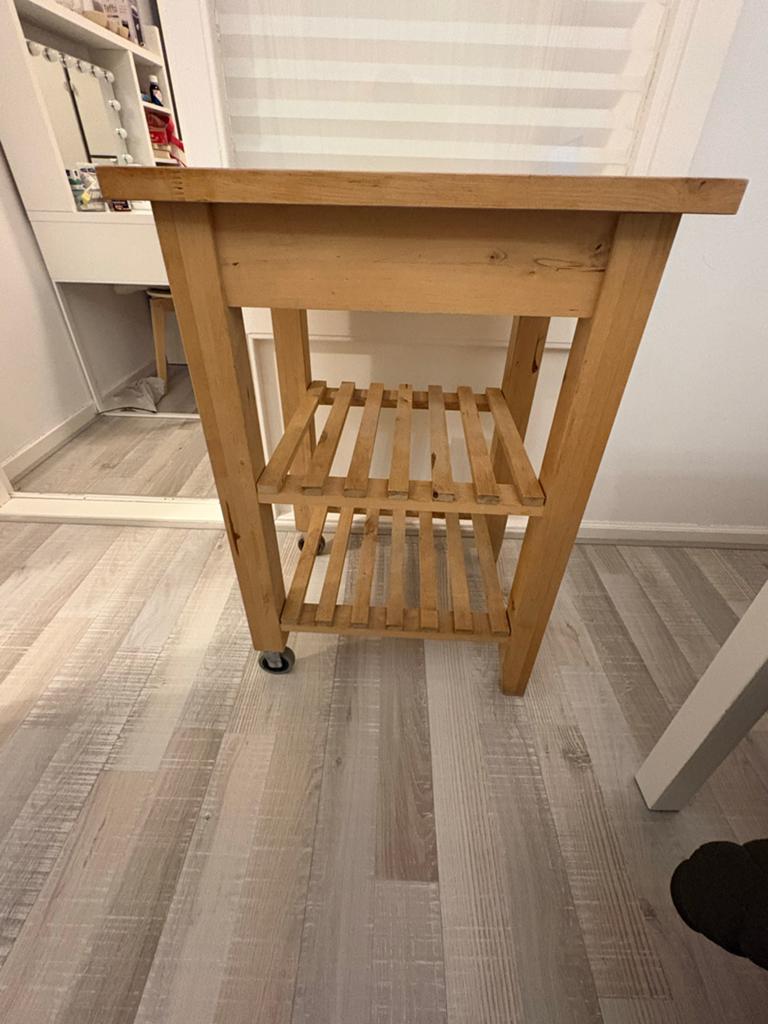 IKEA BEKVÄM Keukentrolley - Hout, Ophalen, Gebruikt, Hout, IKEA