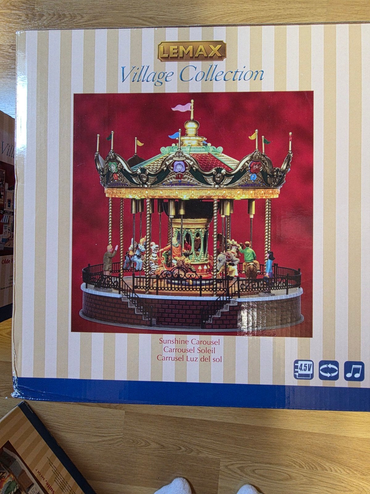 Lemax Sunshine Carousel (Retired dus uniek), Diversen, Ophalen, Zo goed als nieuw
