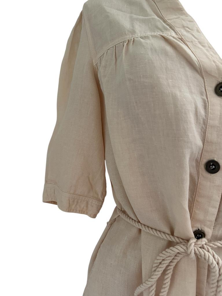 Anna van Toor jurk M, Kleding | Dames, Maat 38/40 (M), Beige, Ophalen of Verzenden, Zo goed als nieuw