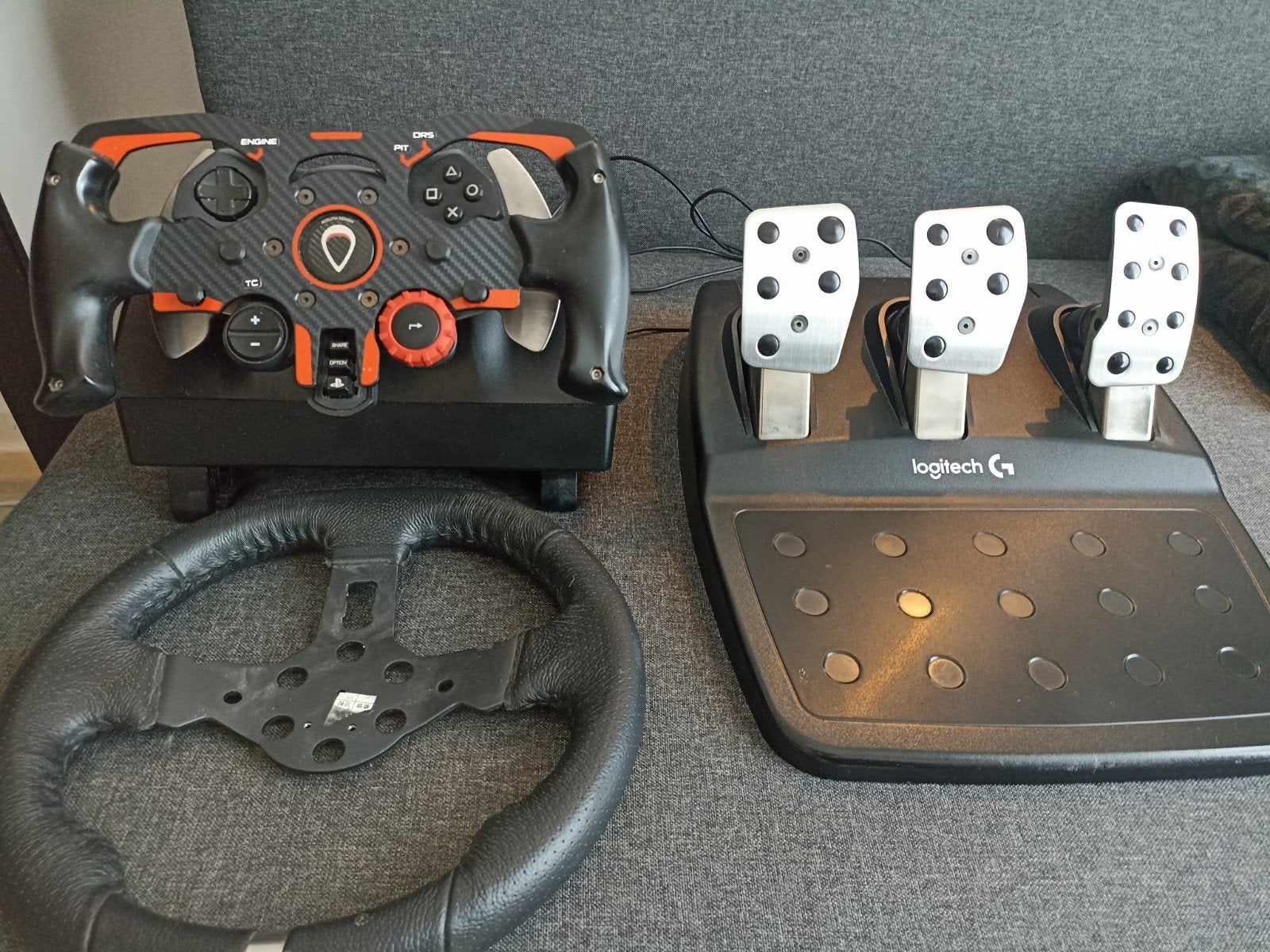 Logitech G29 PC/PS4/PS5 racestuur met brake upgrade, Ophalen of Verzenden, Gebruikt