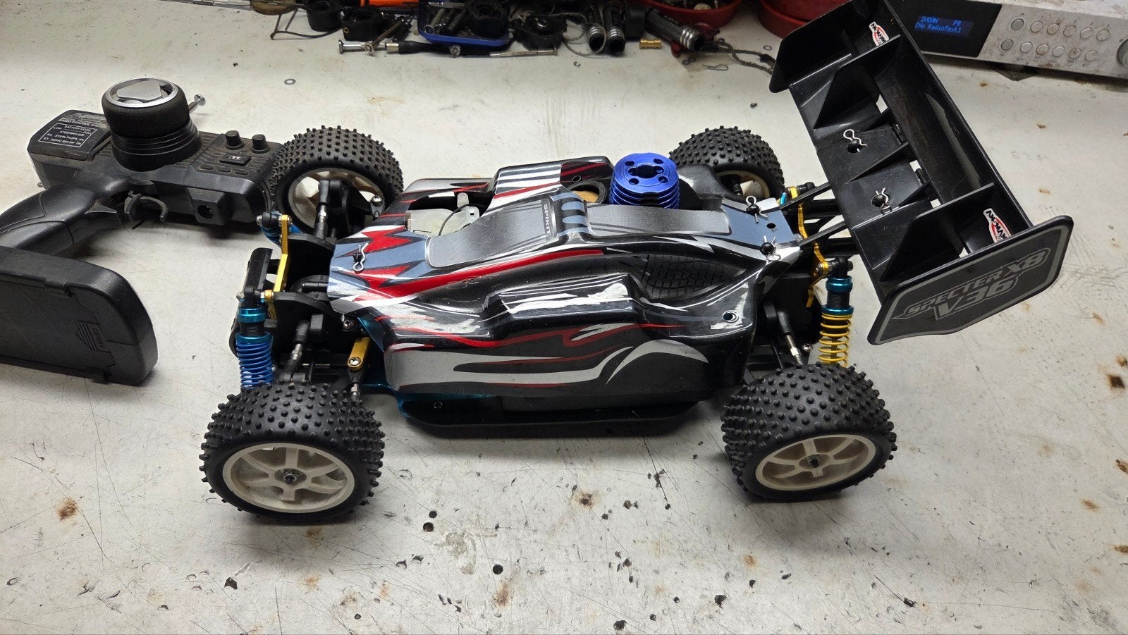 te koop mooie smartech, Hobby en Vrije tijd, Modelbouw | Radiografisch | Auto's, Gebruikt, Auto offroad, Ophalen of Verzenden
