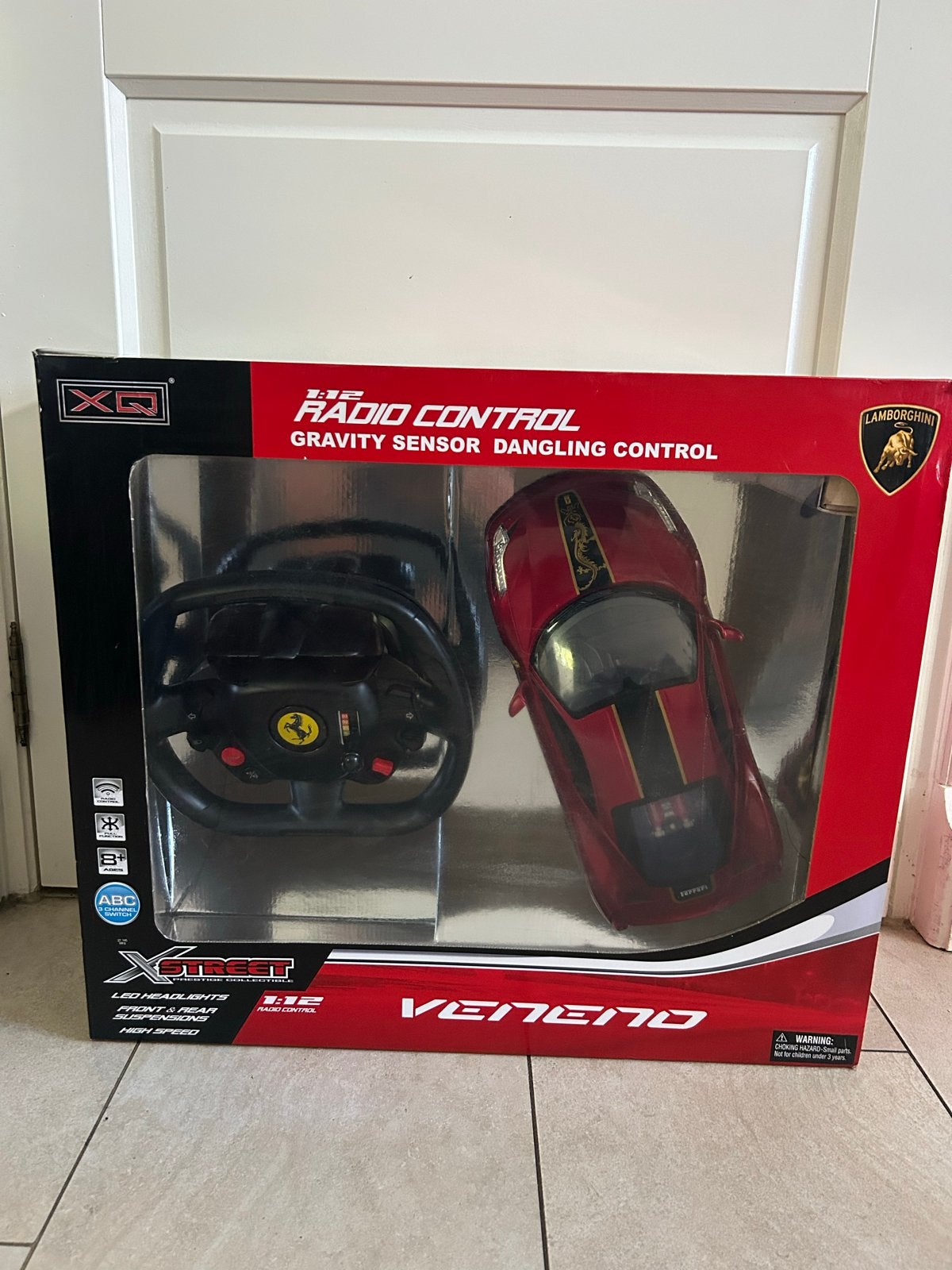 XQ Xstreet  ferrari veneno RC Auto met Stuur, Elektro, Nieuw, Ophalen of Verzenden, Auto onroad
