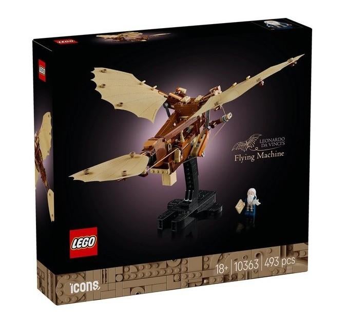 Lego Icons 10363 De vliegmachine van Leonardo da Vinci NIEUW, Lego, Nieuw, Ophalen of Verzenden, Icons