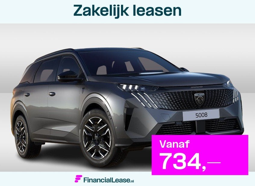 Peugeot 5008 1.2 Hybrid 145 GT DIRECT RIJDEN - PANORAMADAK -, 145 pk, 1199 cc, 7 stoelen, Origineel Nederlands