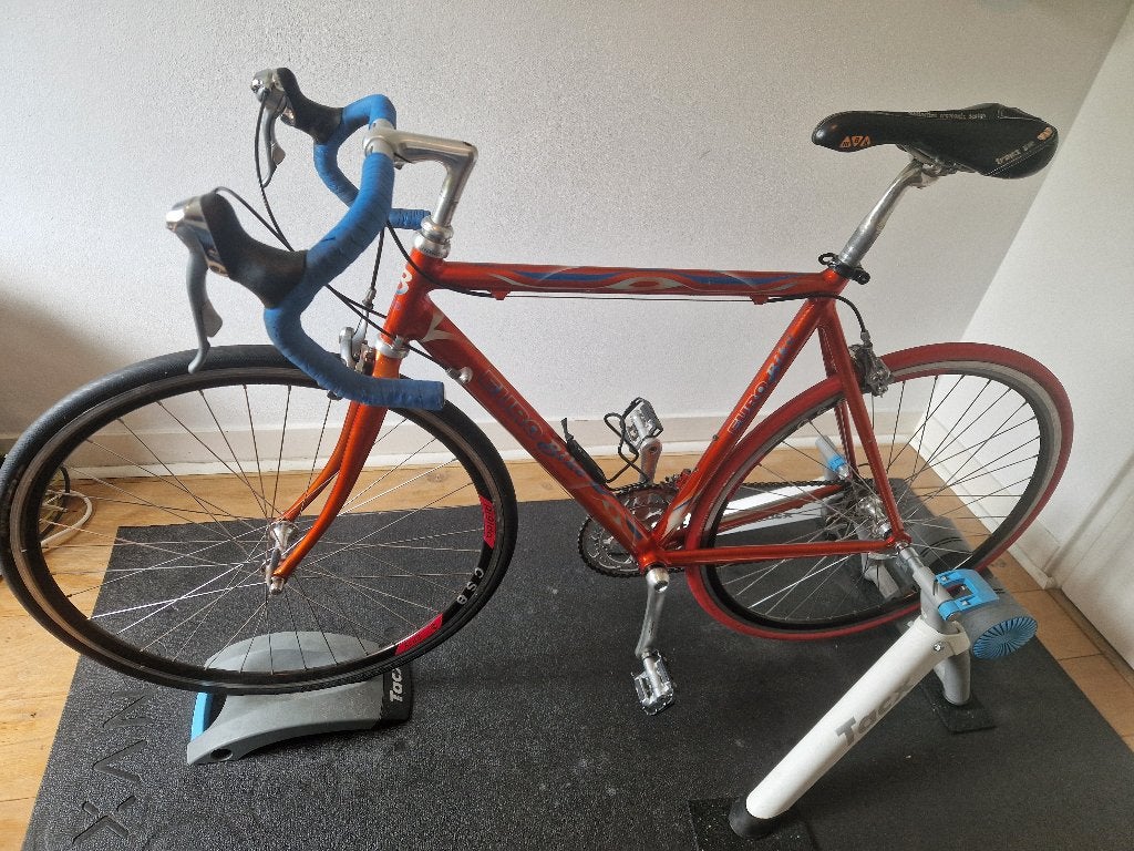 Racefiets + Tacx Vortex Smart fietstrainer, Ophalen, Gebruikt, Overige typen