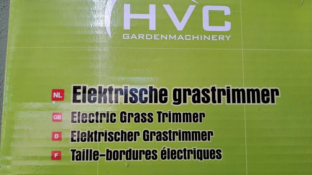 HVC Elektrische Grastrimmer - 350W, 25cm Maaibreedte, Ophalen, Elektrische grasmaaier, HVC, Nieuw