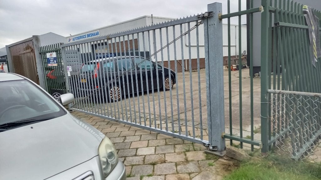 poort, Tuin en Terras, Ophalen of Verzenden, Gebruikt, IJzer, Tuinhek