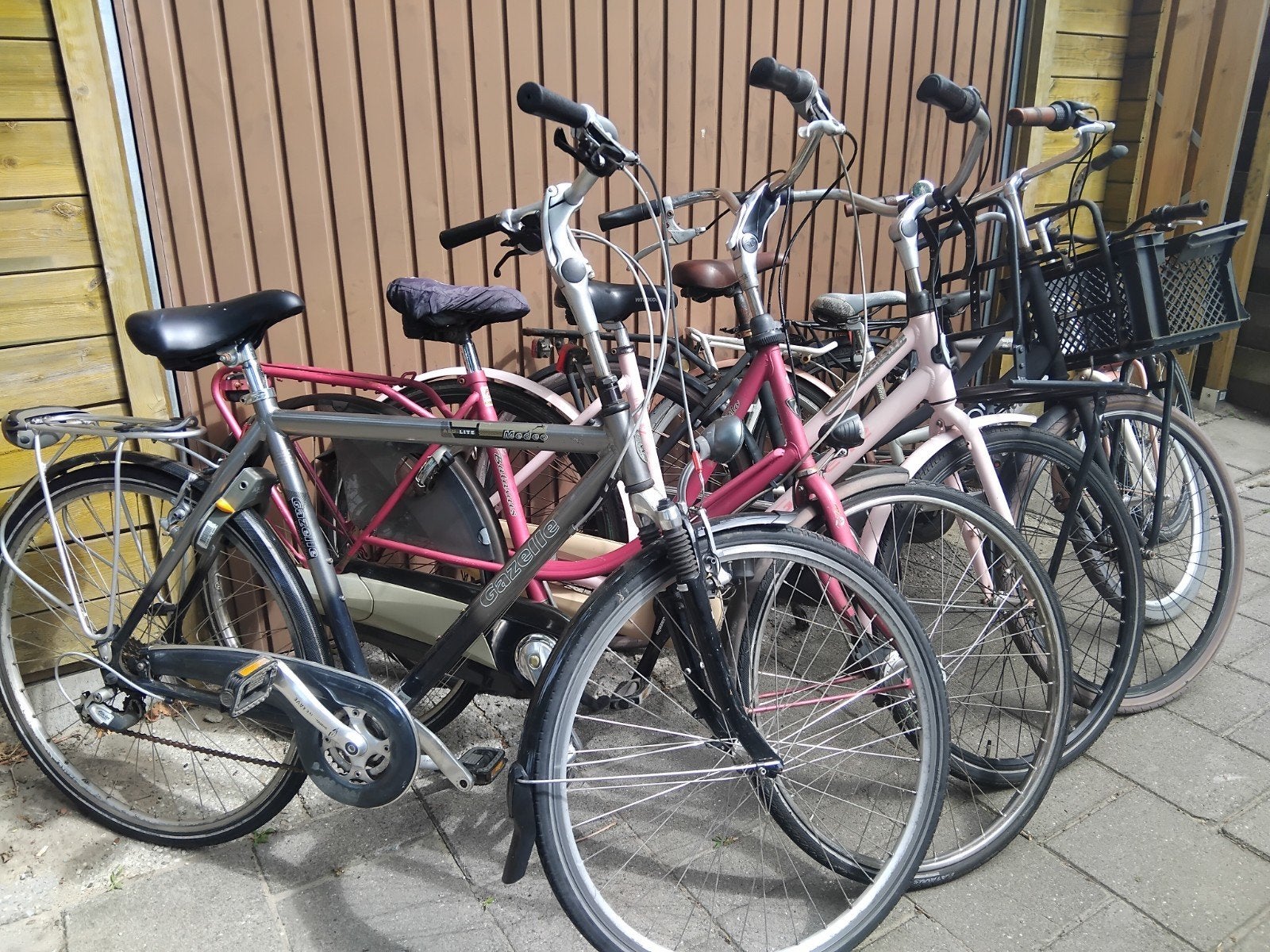 6 fietsen opknappers, Ophalen, Gebruikt