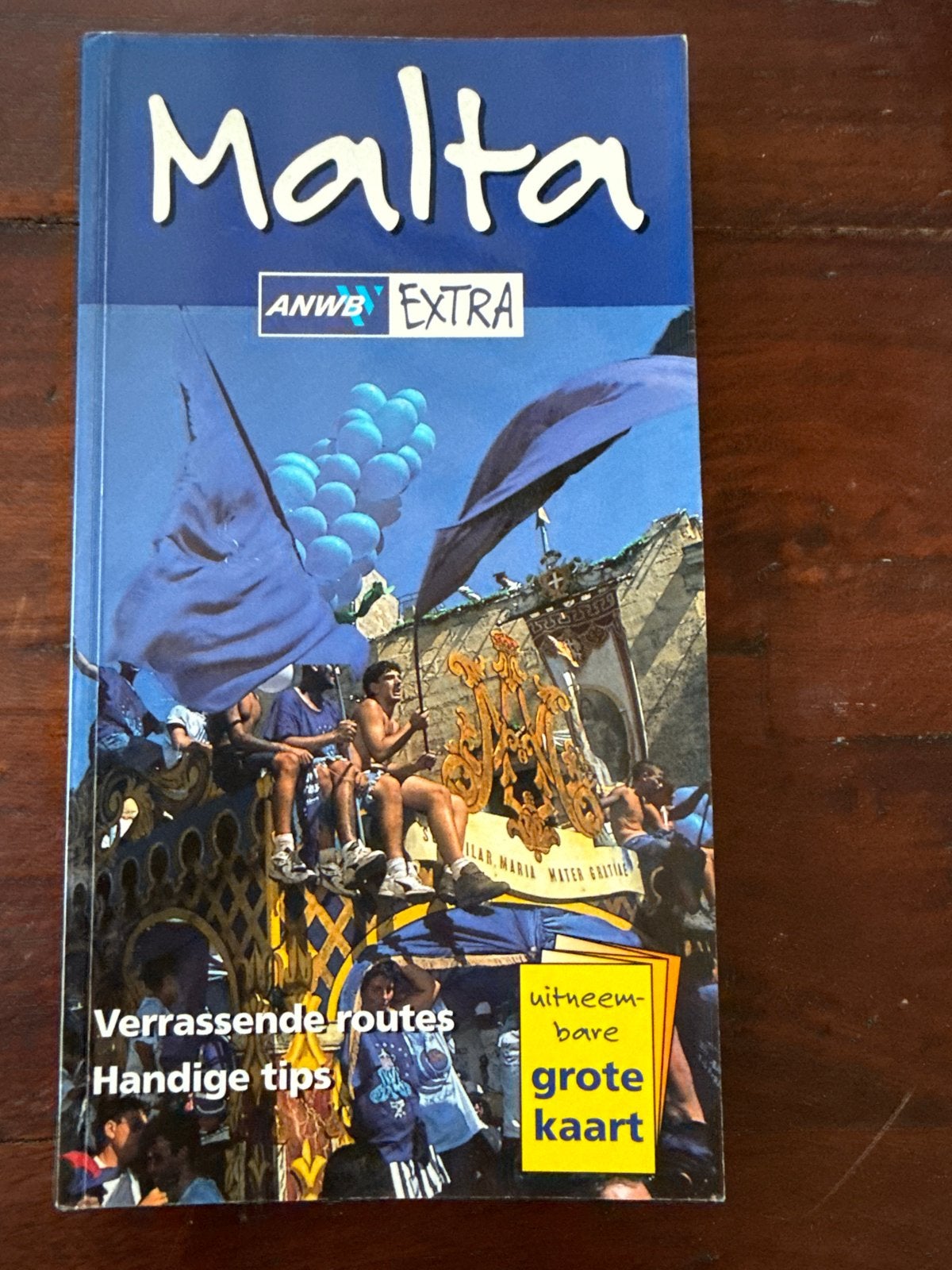 ANWB Extra Reisgids Malta - Met uitneembare kaart, Boeken, Reisgidsen, Europa, Ophalen of Verzenden, Zo goed als nieuw, Reisgids of -boek