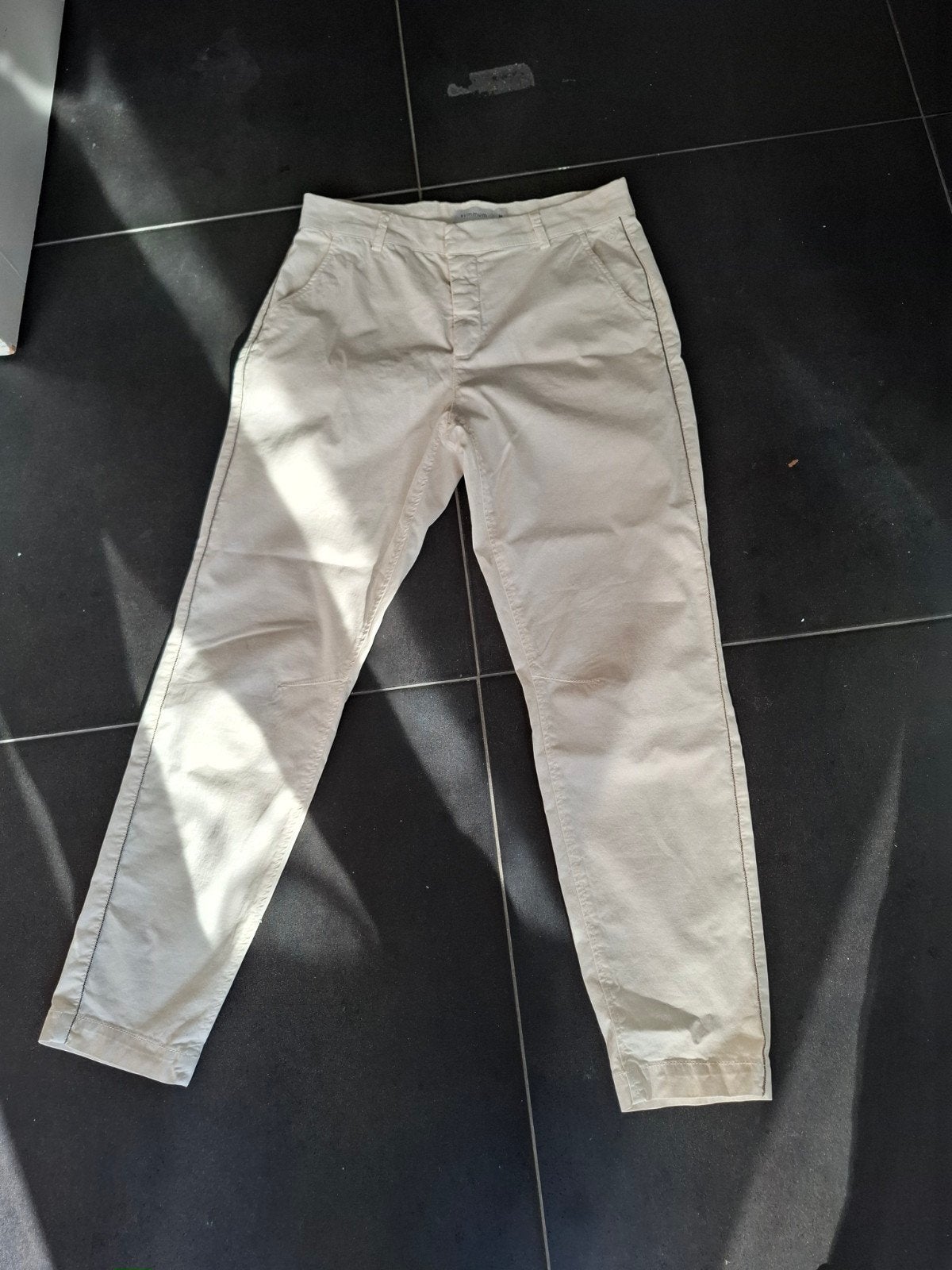 Summum pantalon maat 36, Kleding | Dames, Maat 38/40 (M), Summum, Beige, Ophalen of Verzenden