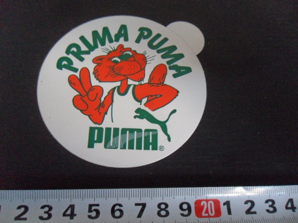 sticker Strup  PRIMA PUMA   sport kleding, Verzamelen, Ophalen of Verzenden, Zo goed als nieuw
