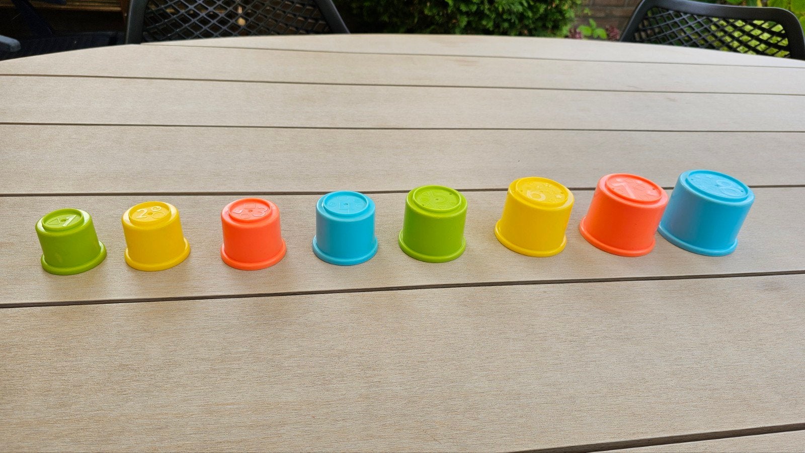 Fisher-Price Stapelbekers - Kleurrijk en Leerzaam Speelgoed, Ophalen of Verzenden, Gebruikt, Overige typen