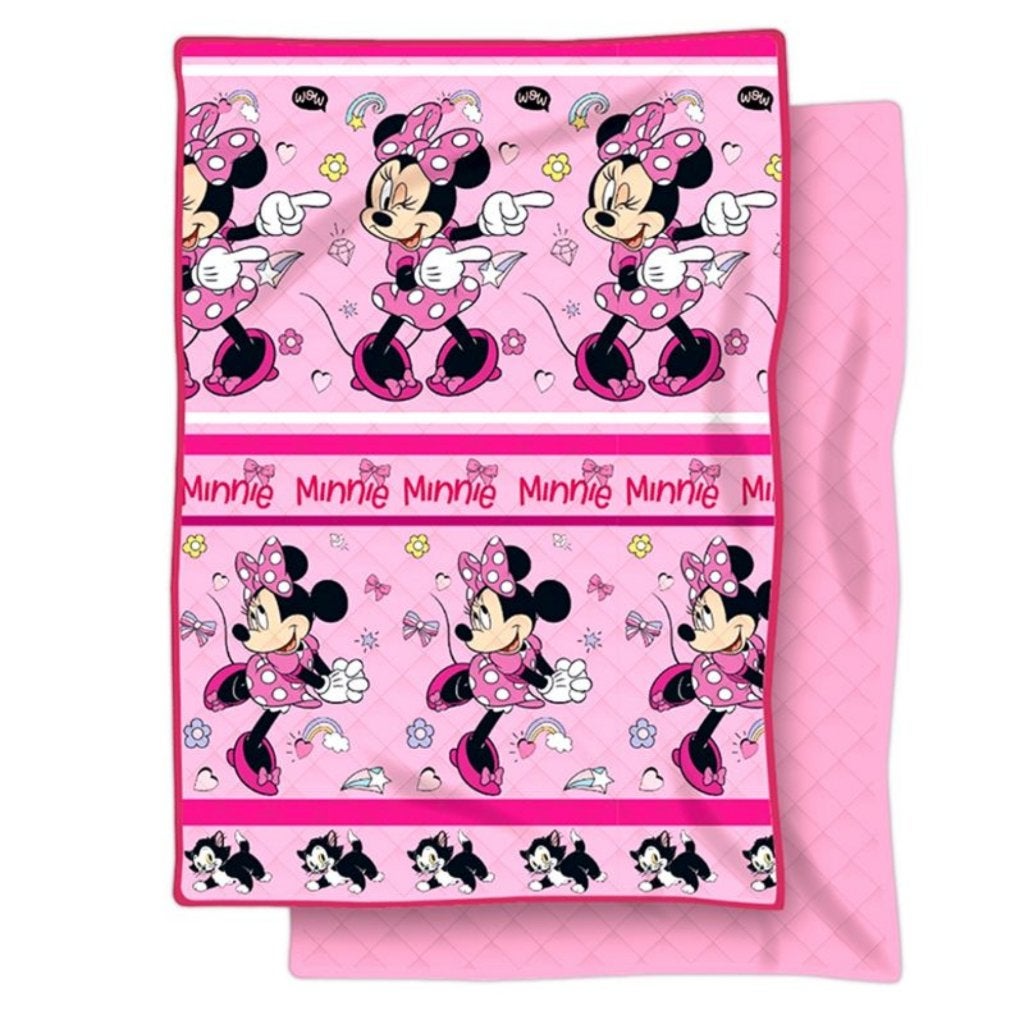 Minnie Mouse Bedsprei Quilt - 250x150 cm - Disney, Minnie Mouse, Nieuw, Ophalen of Verzenden, Overige typen