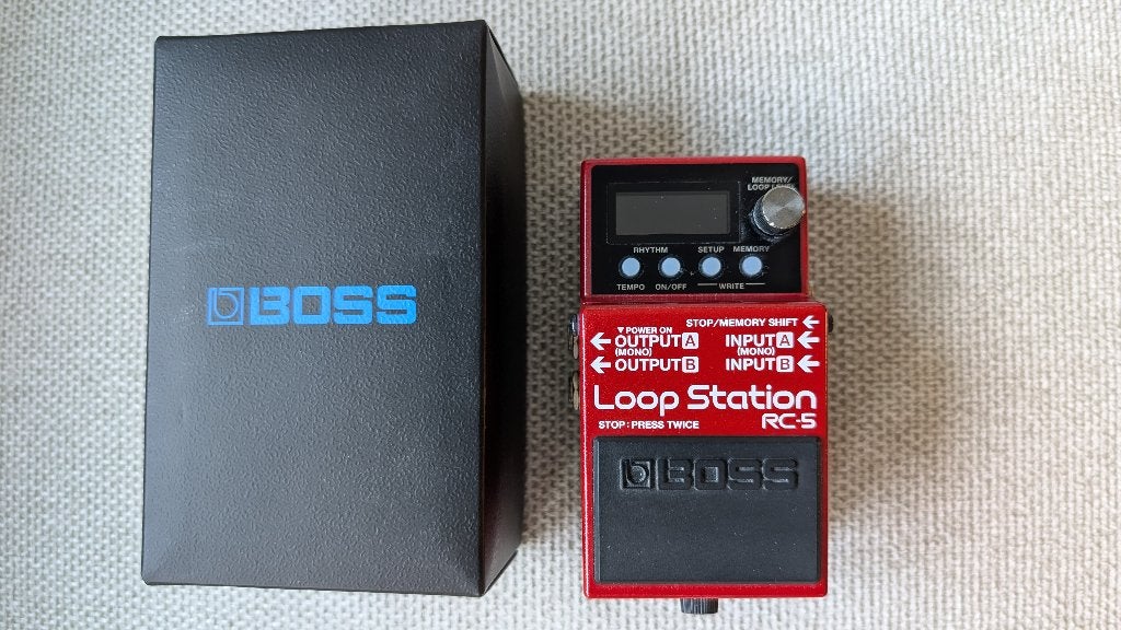 Boss RC-5 Loop Station, Ophalen of Verzenden, Zo goed als nieuw