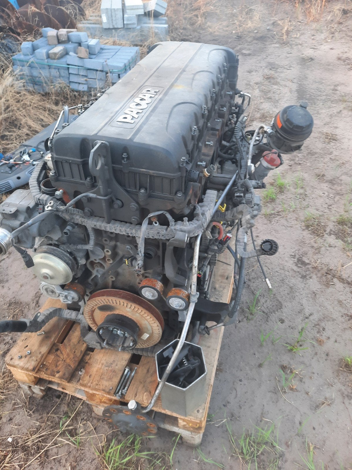 Daf paccar motor blok MX 11, Ophalen