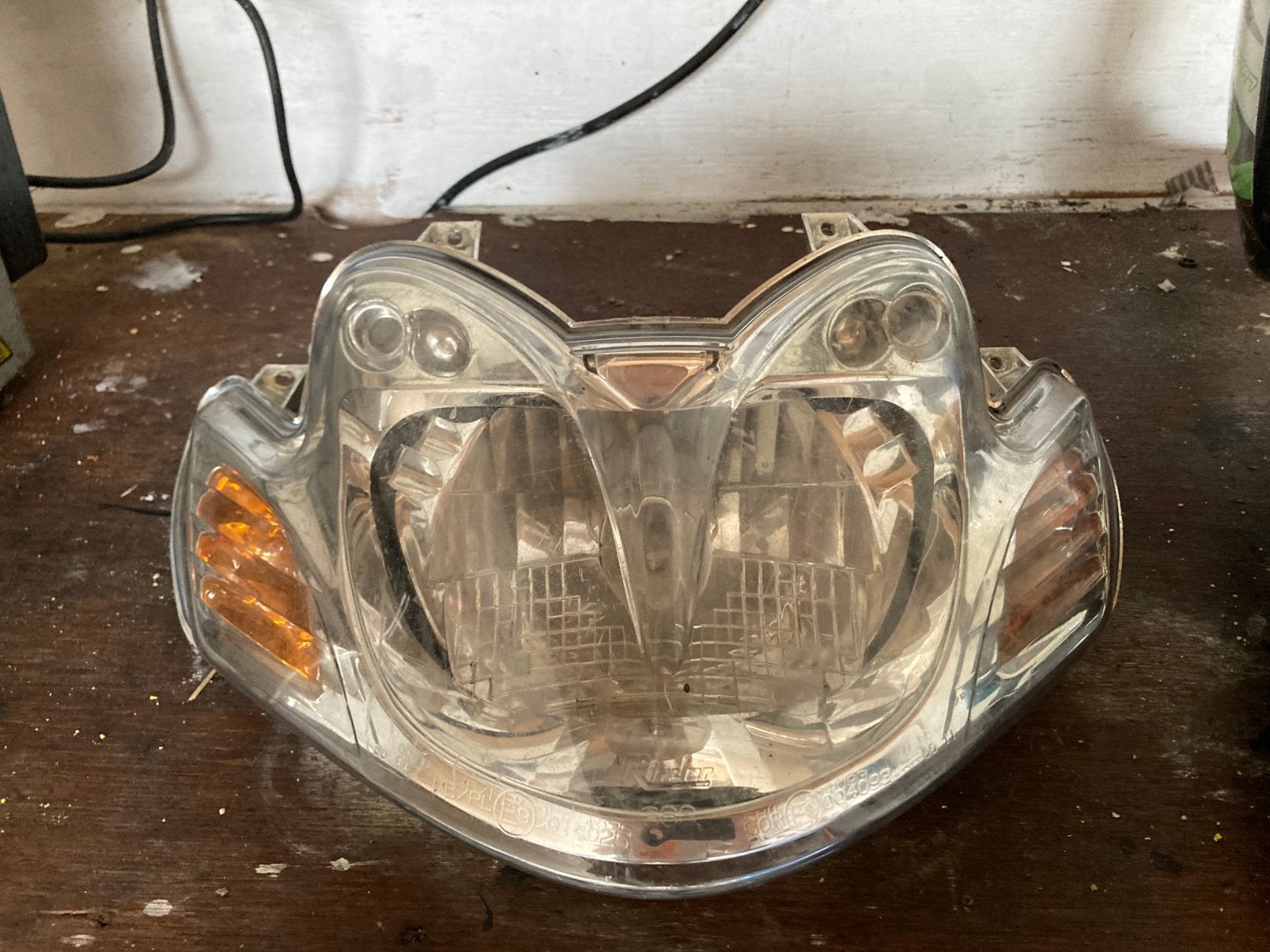 Een jog voorlicht en twee jog kappen, Ophalen of Verzenden, Gebruikt, Kap, Yamaha