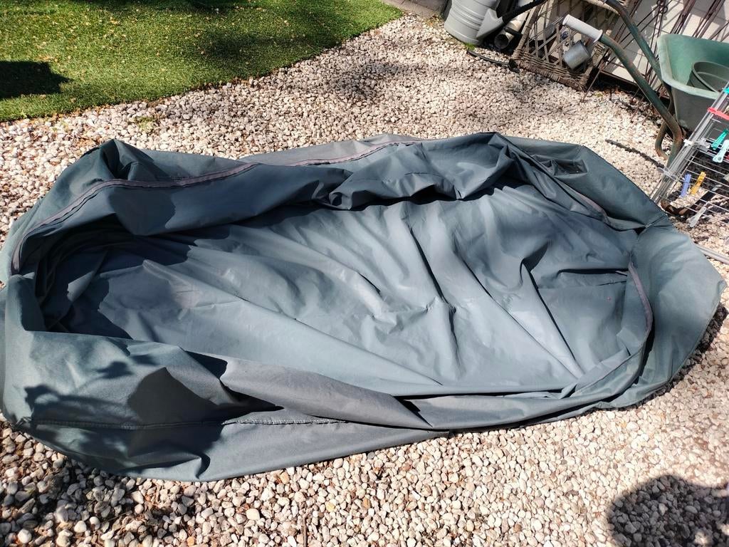Kussens hoes.grijs, Tuin en Terras, Ophalen of Verzenden, Zo goed als nieuw, Wicker