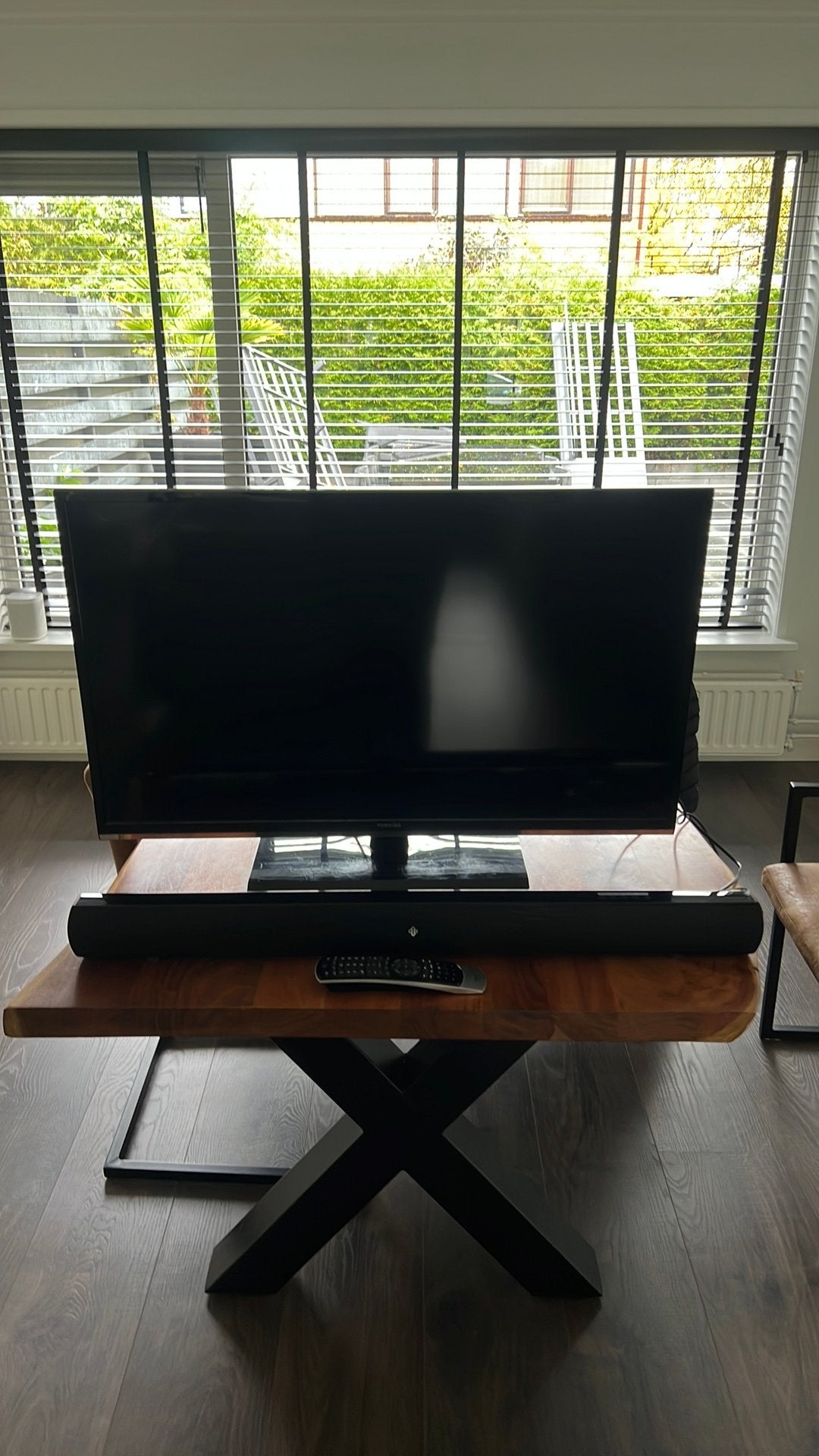 Tv + soundbar, Ophalen, Zo goed als nieuw, 100 cm of meer, 50 Hz