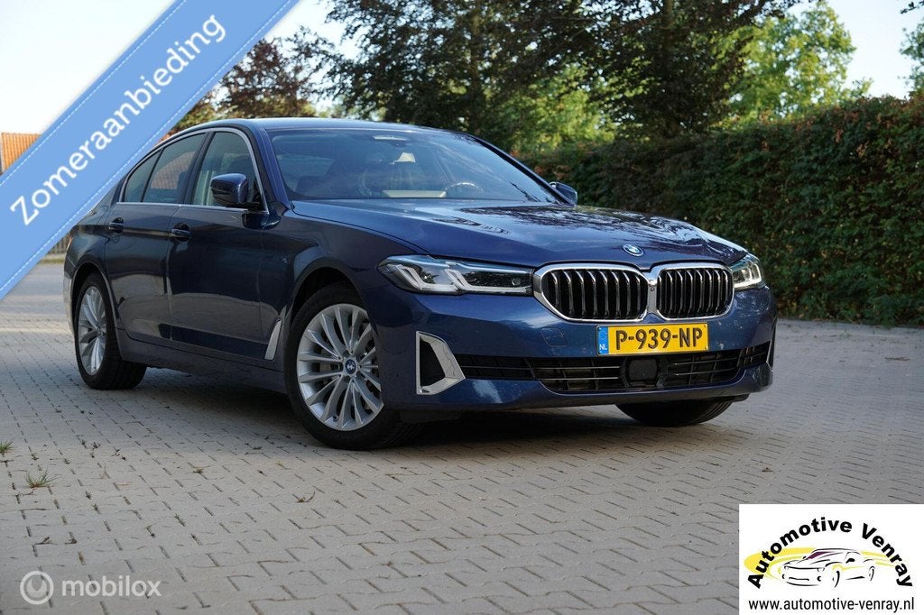 BMW 520e Luxury Line ACC+ Stuurhulp Laserlight 360° Camera, Auto's, Automaat, 1998 cc, Achterwielaandrijving, Gebruikt