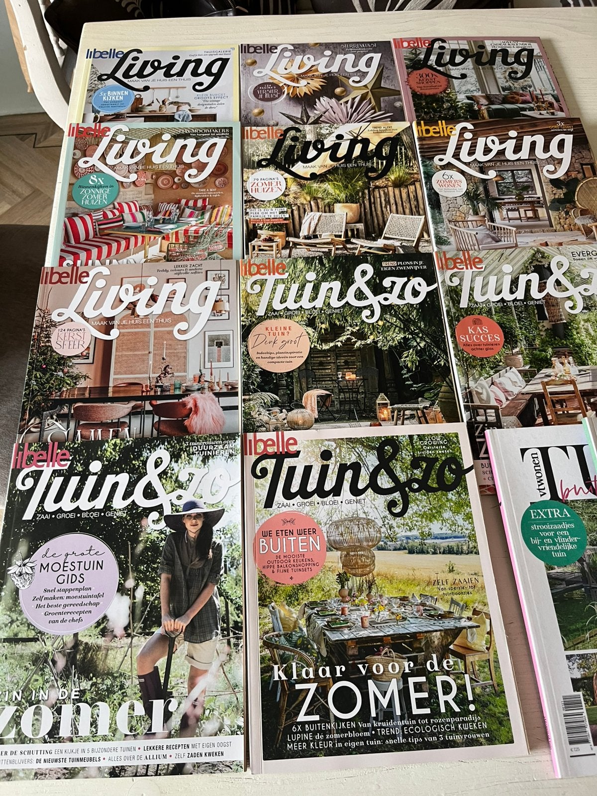 Libelle Living/ Tuin&Zo Tijdschriften 14 stuks, Boeken, Tijdschriften en Kranten, Ophalen, Zo goed als nieuw, Damesbladen