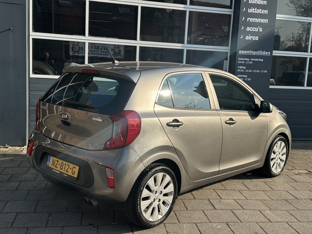 Kia Picanto 1.0 CVVT ComfortLine Airco NAP (bj 2017), Auto's, Voorwielaandrijving, Stof, Gebruikt, Euro 6
