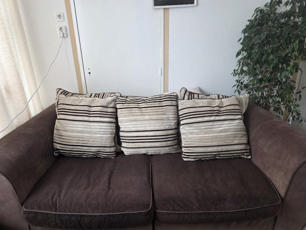 Gratis 2-zitsbank, Ophalen, Gebruikt, 100 tot 125 cm, Driepersoons