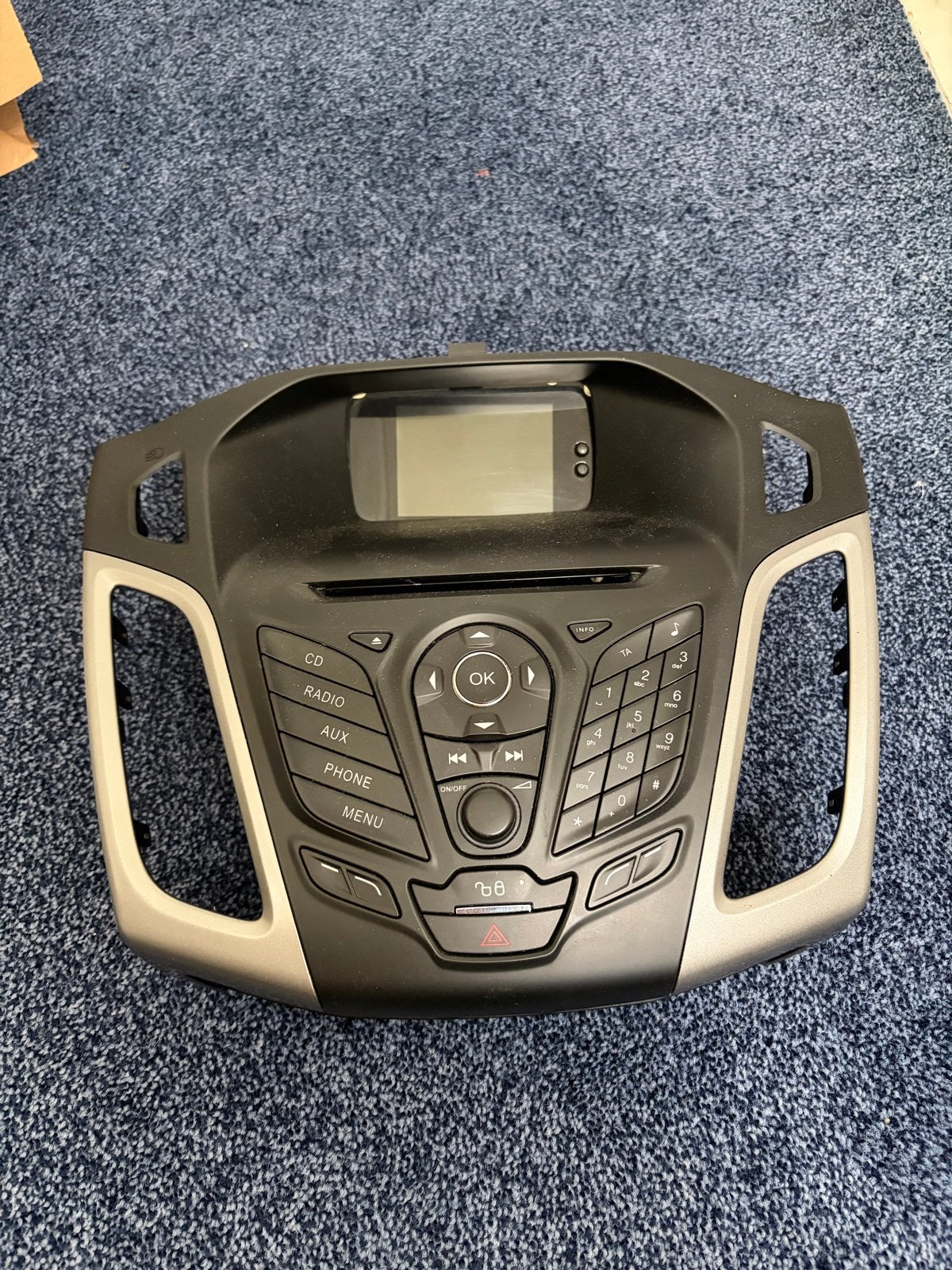 Ford Focus Radio CD Speler Paneel Display Bluetooth Module, Auto diversen, Autoradio's, Gebruikt, Ophalen