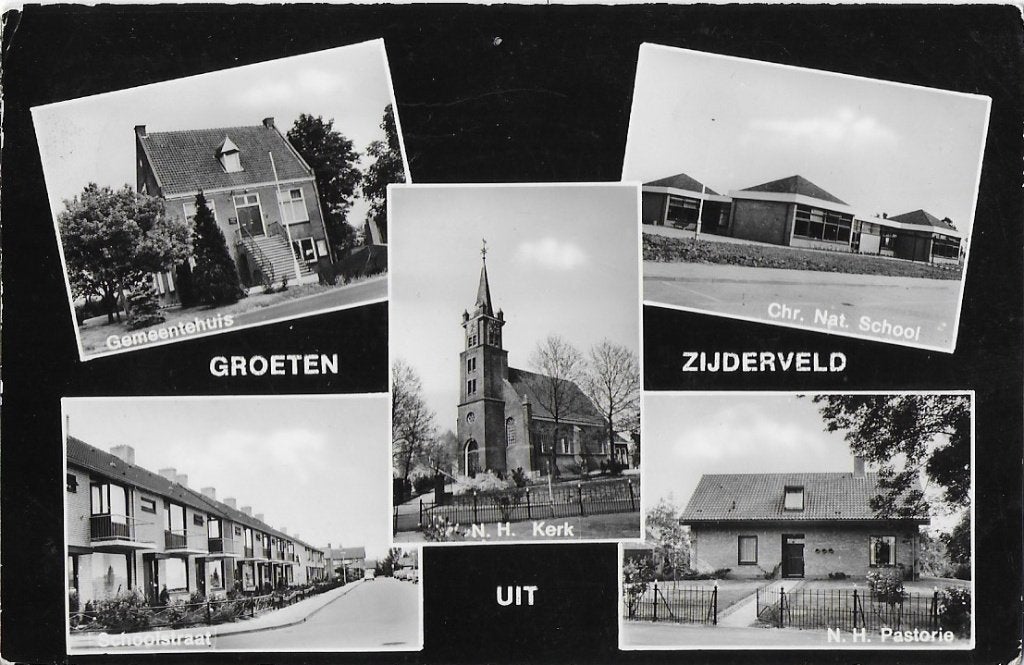 Zijderveld Oude Gelopen Ansichtkaart ( 6718 ), Ophalen of Verzenden, 1960 tot 1980, Gelopen