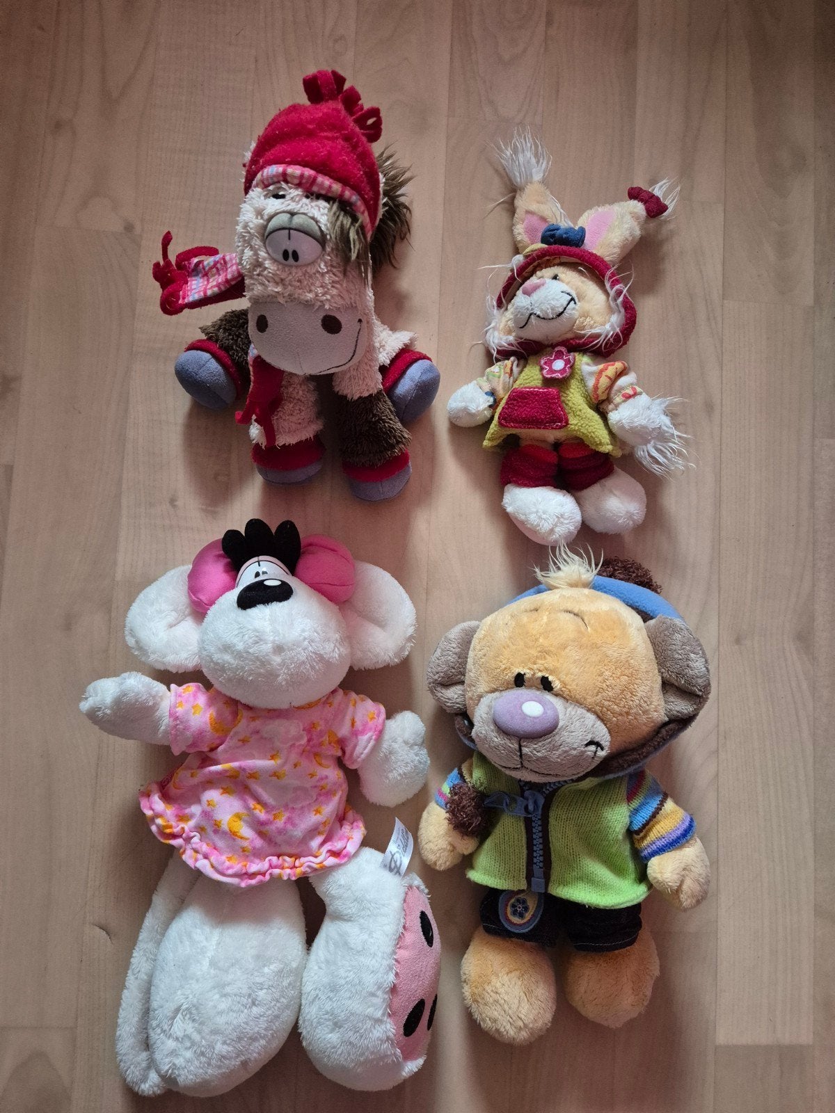 diddle knuffels, Ophalen of Verzenden, Zo goed als nieuw, Bruin, Middelgroot (20 tot 80 cm)