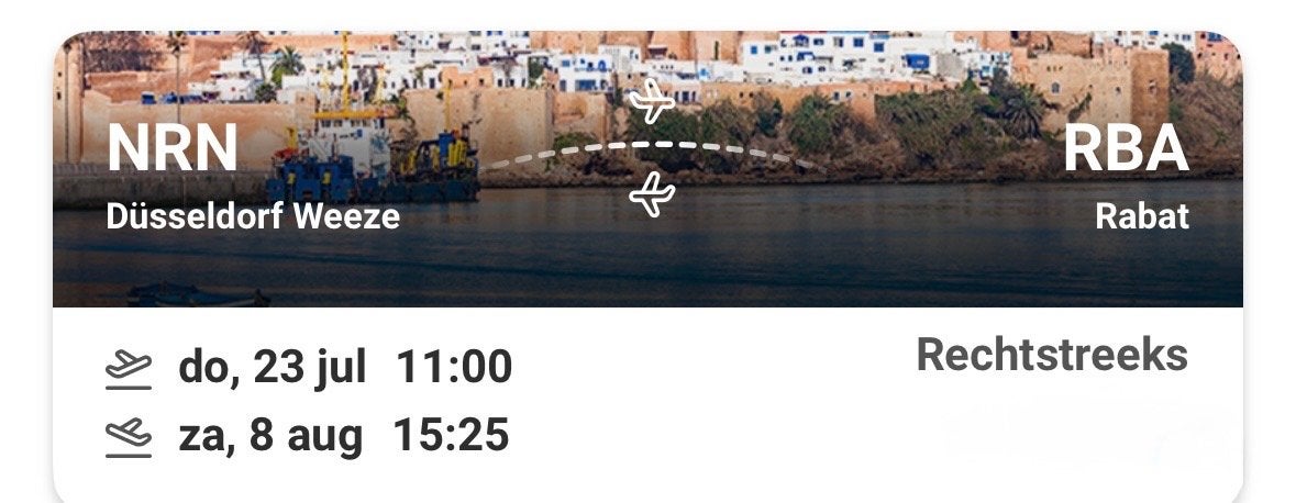 Vliegtickets rabat, Drie personen of meer, Vliegtuig, Met bestemming of datum