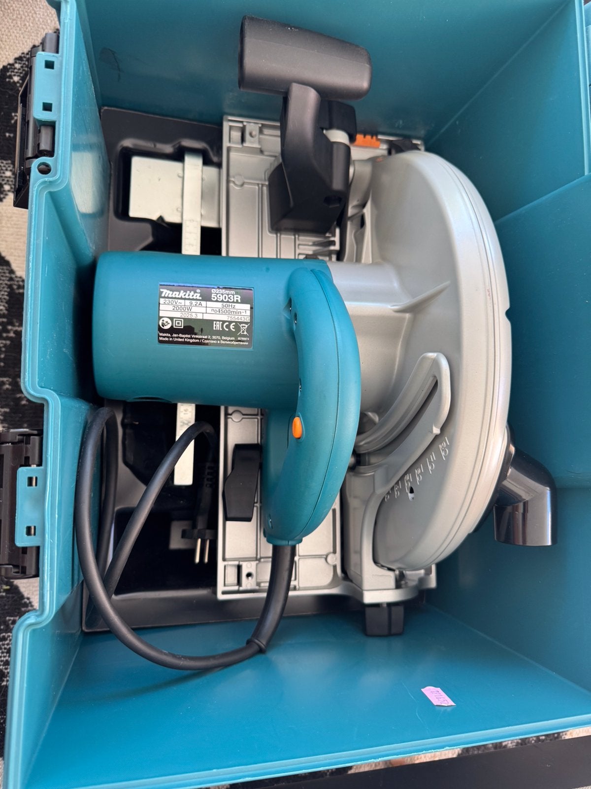 MAKITA 5903RK ,handcircelzaag ., Ophalen of Verzenden, Nieuw, Makita