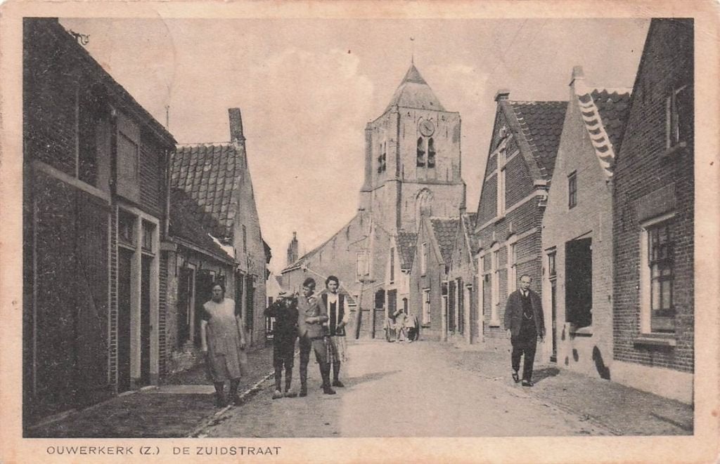 703-069-015 Ouwerkerk (Z.) De Zuidstraat, Verzenden, Voor 1920, Zeeland