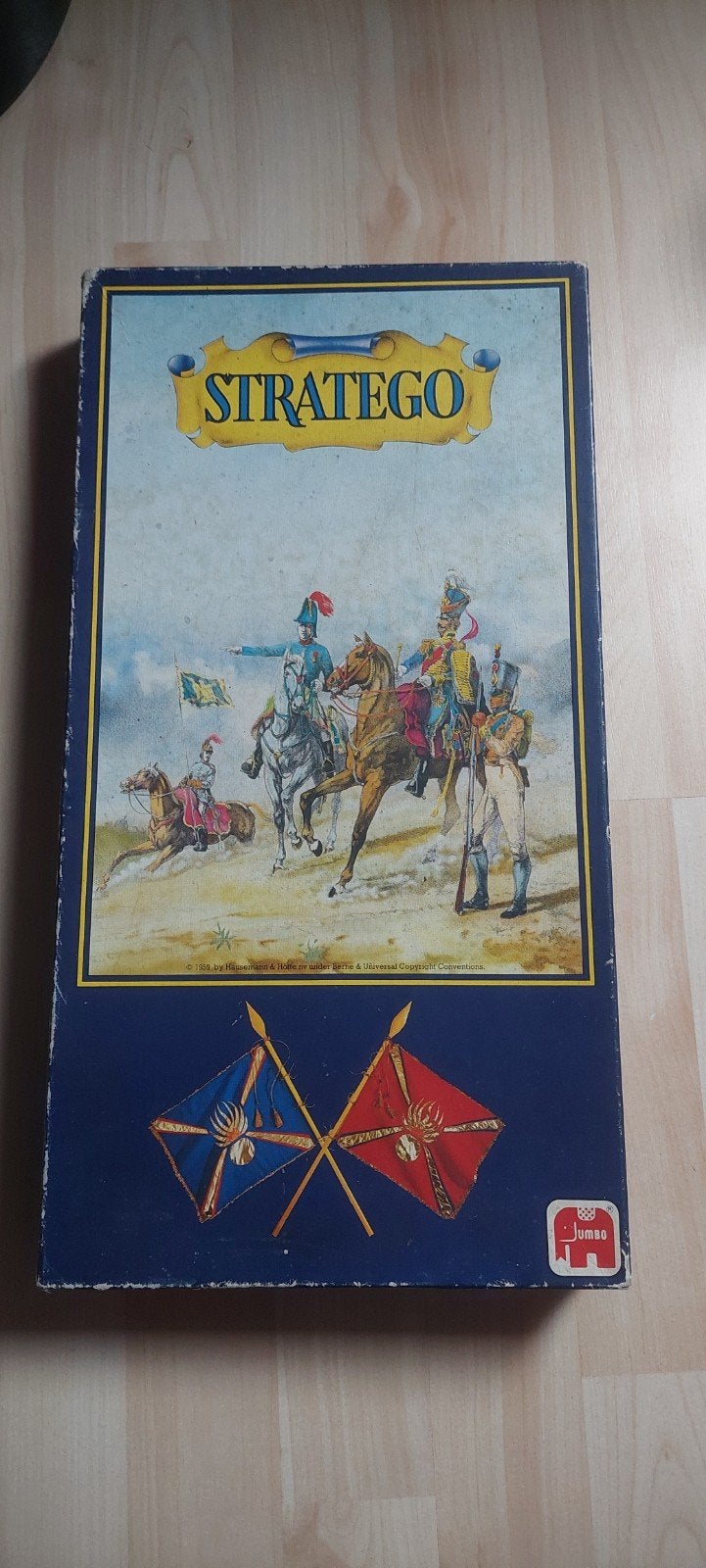 Stratego Bordspel - Klassiek Strategisch Spel, Een of twee spelers, Ophalen of Verzenden, Zo goed als nieuw, Jumbo
