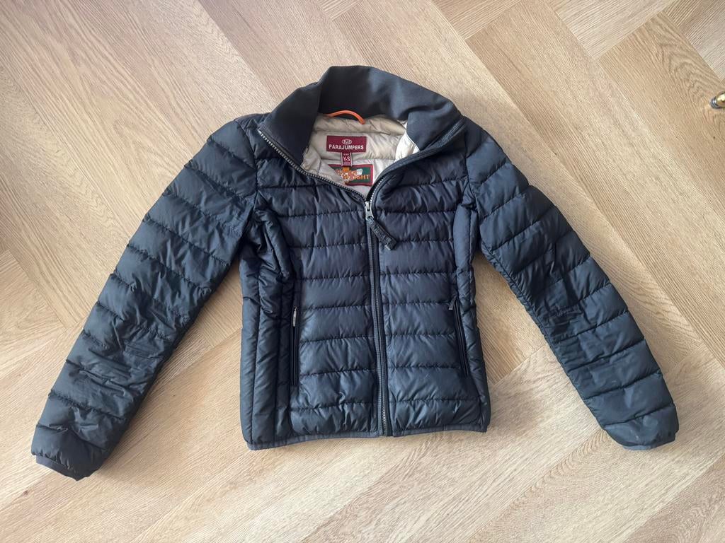 Parajumpers jas maat XS - Zwart, Super Lightweight, Meisje, Ophalen of Verzenden, Zo goed als nieuw, Parajumpers