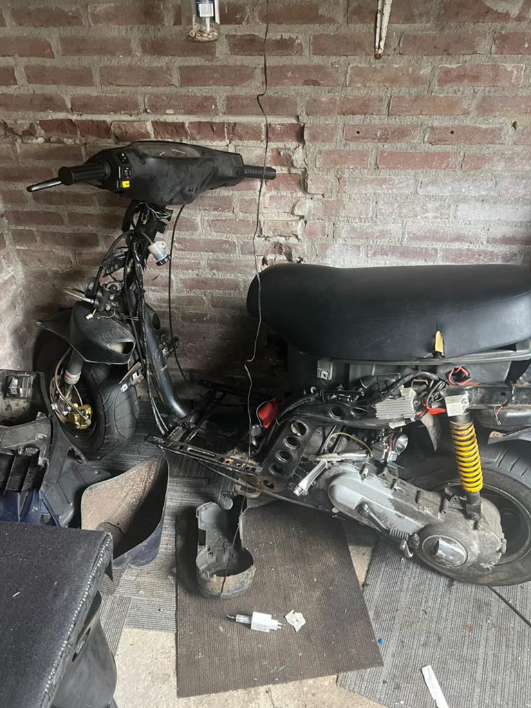 Piaggio typhoon 50cc snel, Fietsen en Brommers, Brommeronderdelen | Scooters, Ophalen, Gebruikt, Overige typen, Piaggio